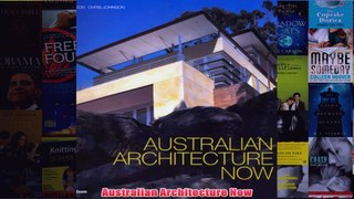 Download PDF  Australian Architecture Now FULL FREE