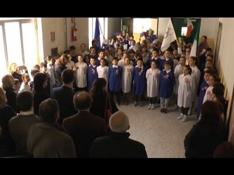Napoli - Inaugurata la nuova palestra della scuola Console (17.02.16)