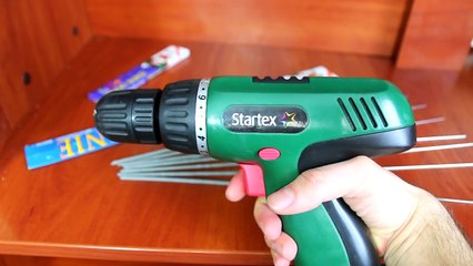 How to make a firework using a drill