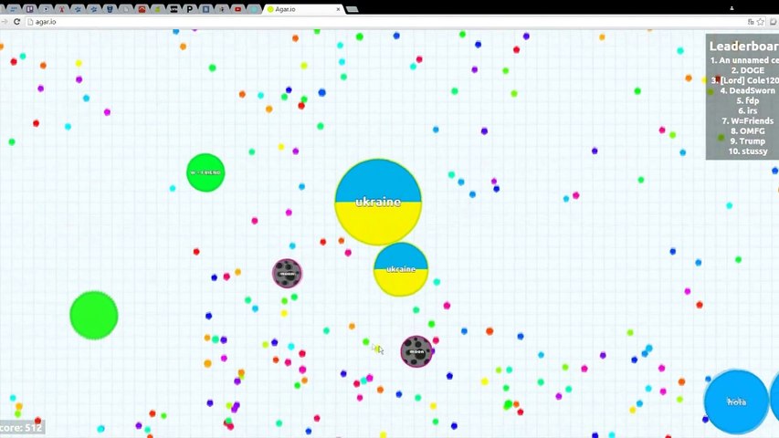 Splitting, Agar.io Wikia