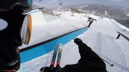 Slopestyle preview : caméra embarquée à Pyeongchang