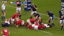 L'essai de Jamie Roberts contre l'Écosse
