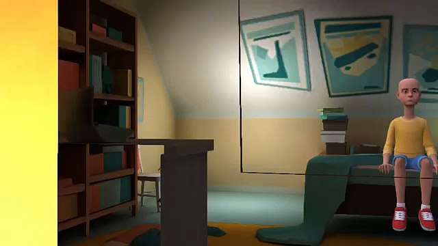 Caillou Fakes Sick, Plays Thing Thing Arena 3 And Gets Grounded