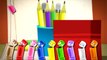 Цвета для детей - СИНИЙ, развивающий мультик раскраска Малыши Карандаши: Учим Цвета, BabyfirstTV