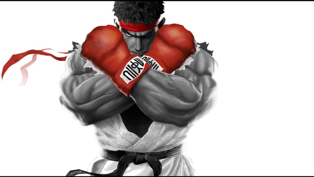 Draw Ryu in Street Fighter by Excel