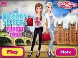 Disney Frozen Games - Frozen Sisters Europe Tour – Best Disney Princess Games For Girls And Kids