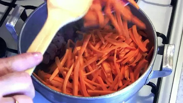 Видео рецепты-Как приготовить плов из говядины-VIKKA.com.ua