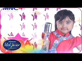 CYRA - BALON UDARAKU (Sherina) - Top 15 Show - Indonesian Idol Junior