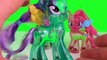 MLP Cutie Mark Magic Water Cuties: Diamond Mint, Rarity & Pinkie Pie Dolls Toy Review, Hasbro