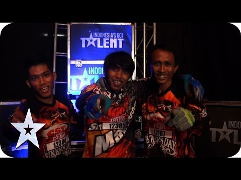 Motorcycle Stunt Riders - Indonesia Stuntride - Hidden Talent - Indonesia's Got Talent