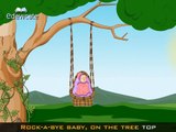 Edewcate english rhymes Rock a bye baby lullaby rhyme for toddlers