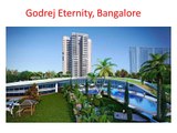 Godrej Enterity luxury apartment in Bangalore