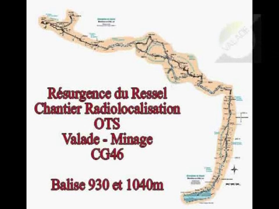 Plongée spéléo  - siphon du Ressel - Marcilhac sur Célé - Lot  - positionnement de verticalité