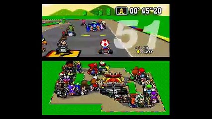 Super Mario Kart... avec 101 joueurs !
