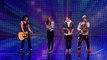 Luminites the now ex buskers sing 'Hurts So Good' - Week 3 Auditions |  Britain's Got Talent 2013