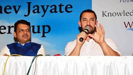 Satyamev Jayate Water Cup - Aamir Khan's Paani Foundation Announcement