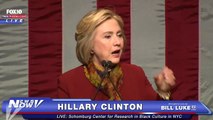 Hillary Clinton has to stop Speach because of severe coughing