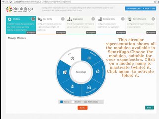 Configuring the Dashboard in Sentrifugo