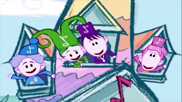 Весёлые Нотки Музыкальные мультфильмы для малышей BabyFirstTV - мультик 1