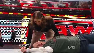 Randy Orton Attacks Stephanie McMahon