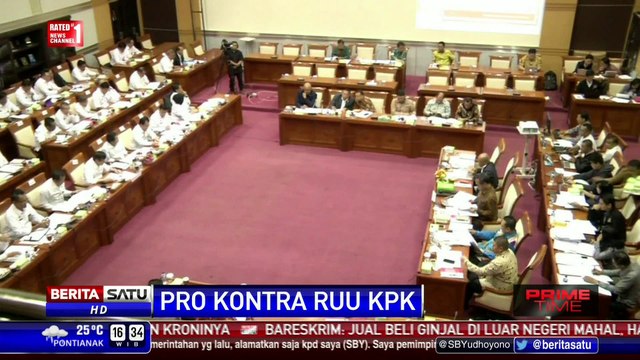 Rapat Paripurna Bahas Revisi UU KPK Ditunda Lagi