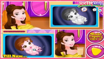 Disney Princes Game Cartoon - Princess Belle Gives Birth - Game Trailer Full HD - Game For Kids