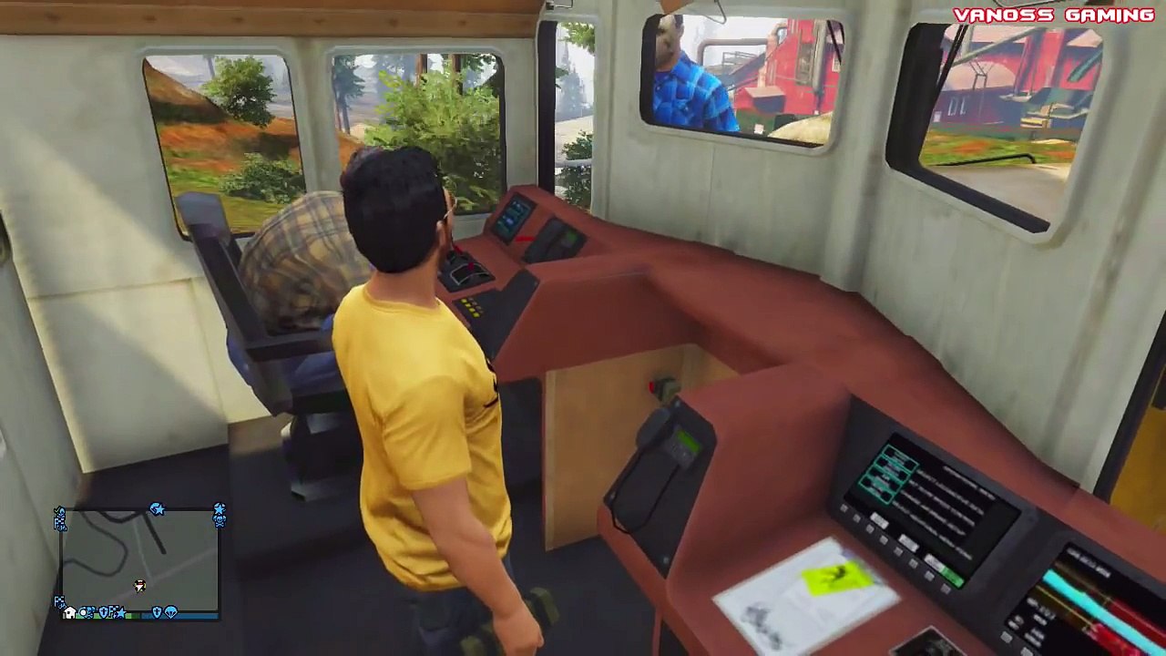 GTA 5 Stopping the Train! (How to Stop the Train, Train Glitch, Online Funny Moments & Fai