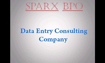 Data Entry Consulting Company