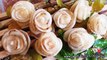 Art In Potato Rose Flowers _ Vegetable Carving Garnish _ Roses Garnish (Italypaul)