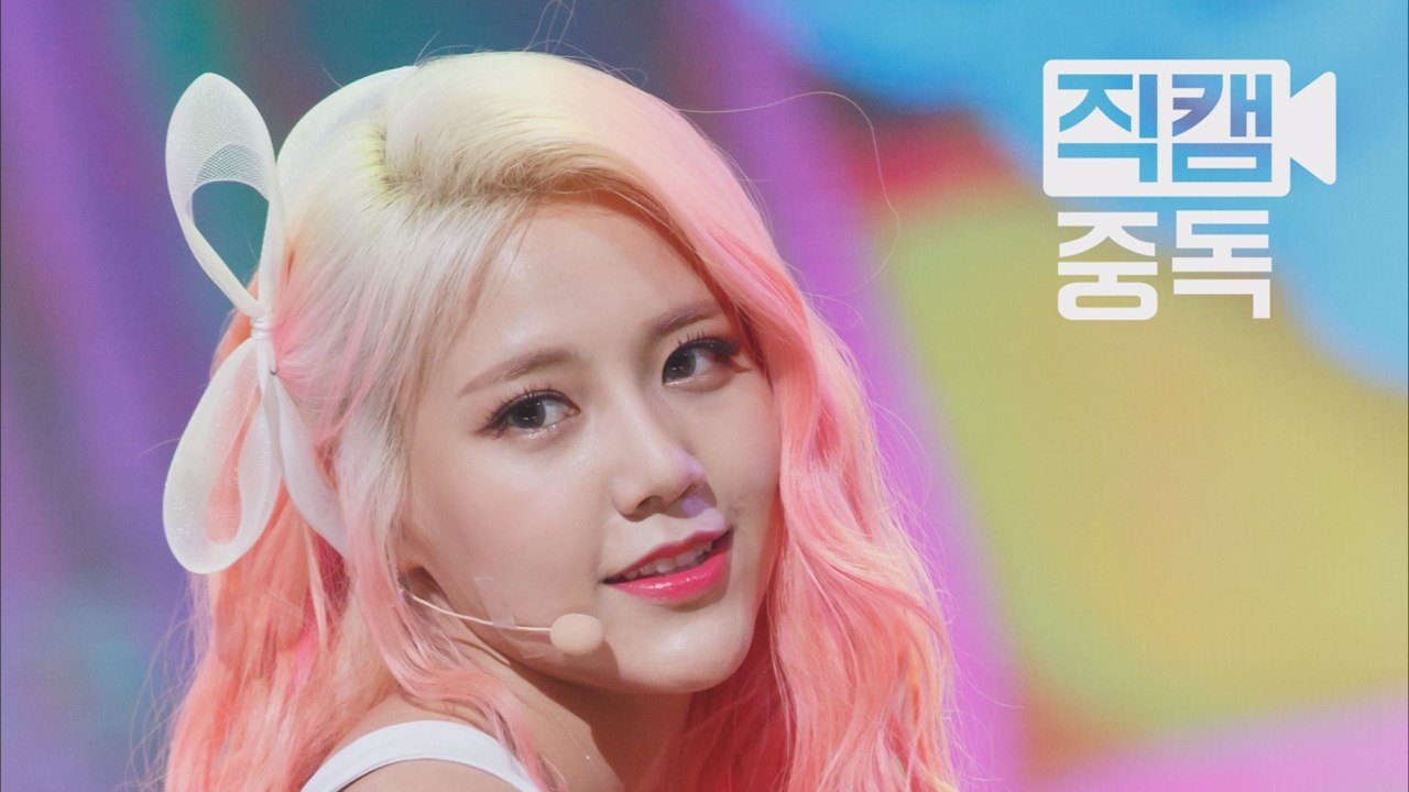 AOA 크림 혜정 직캠 질투나요 BABY I′m Jelly BABY @엠카운트다운_160218
