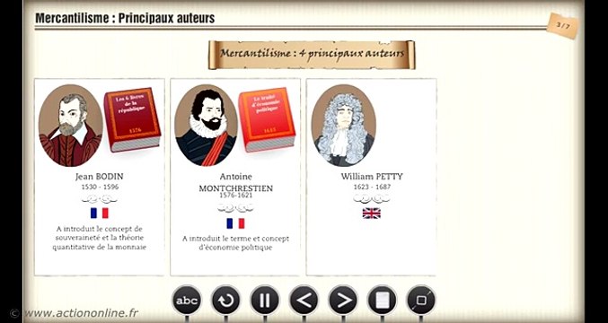 P18 : Les grands courants de la pensée économique - M181 : Les précurseurs