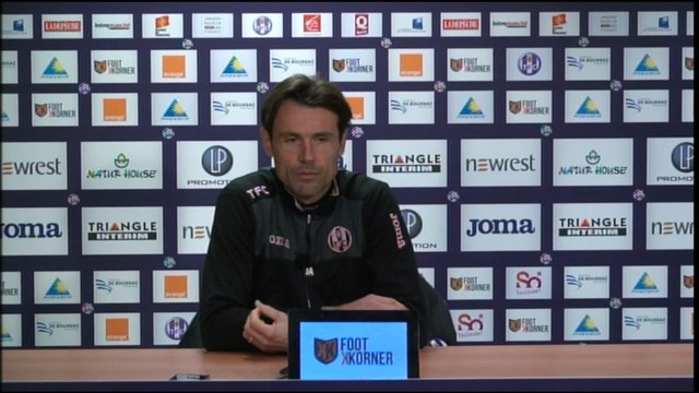 La Conf' de Presse de Dominique Arribagé avant TFC/Gazélec