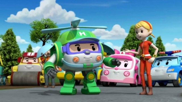Робокар Поли: все серии подряд! Сборник мультфильмов про помощь друзьям! 로보카 폴리 장난감 만화