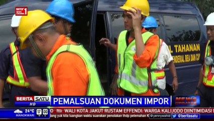 Dua Pelaku Pemalsuan Dokumen Impor Diciduk