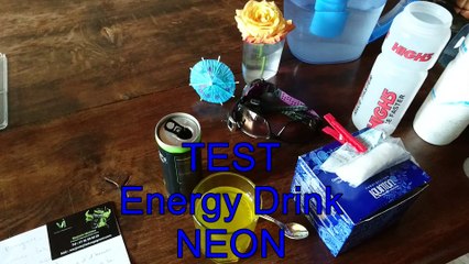 Test Energy Drink NEON by Papy ironman
