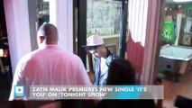 Zayn Malik Premieres New Single 'It's You' on ‘Tonight Show’