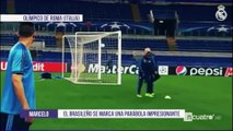 Real Madrid : le but impossible de Marcelo à l'entraînement avant le match contre l'AS Roma