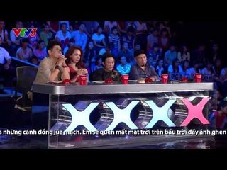 Vietnam's Got Talent 2014 - TẬP 05 - Hát 4 thứ tiếng - Thanh Nhàn