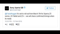 Sony UK Xperia Z5 series, Z4 Tablet, and Z3  to get Marshmallow update starting March 7