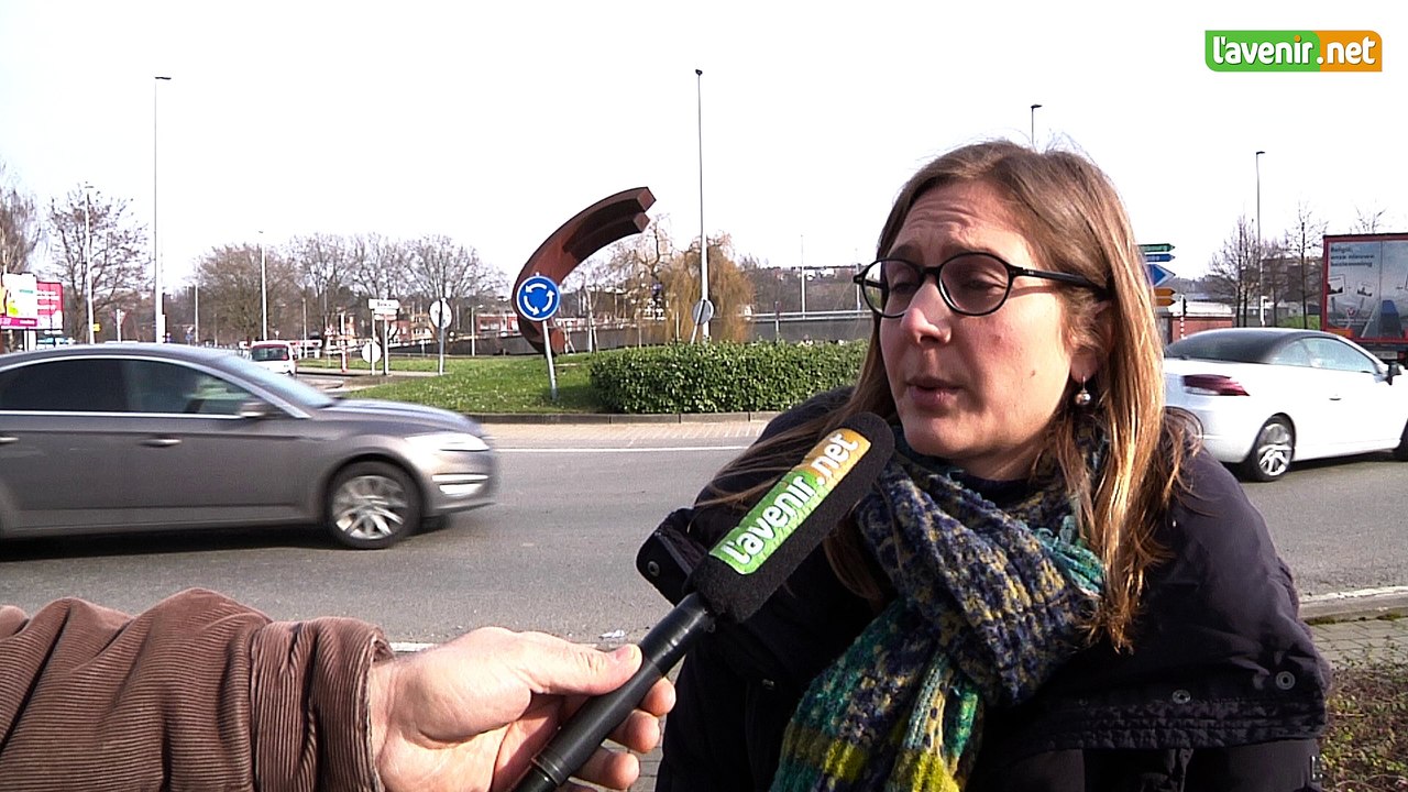 L'Avenir - Travaux d'éclairage dans l'échangeur de Daussoulx