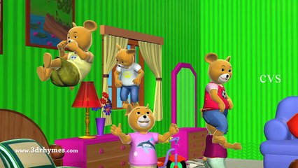 Five Little Rabbits Jumping on the Bed Nursery Rhyme + More Kids Songs From CVS 3D Rhymes