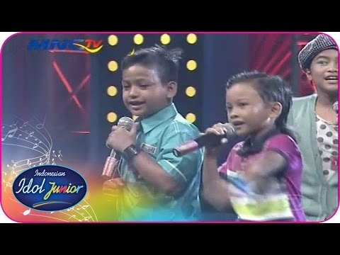 JOJO, CYRA, MORIE & BETRAND - SENYUM SEMANGAT (SM*SH) - Elimination 1 - Indonesian Idol Junior