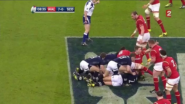 Cas d'arbitrage lors de Pays de Galles vs Ecosse