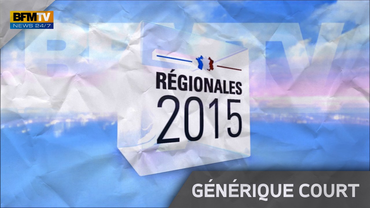 BFMTV - Générique RÉGIONALES 2015 - Premier tour court (2015)