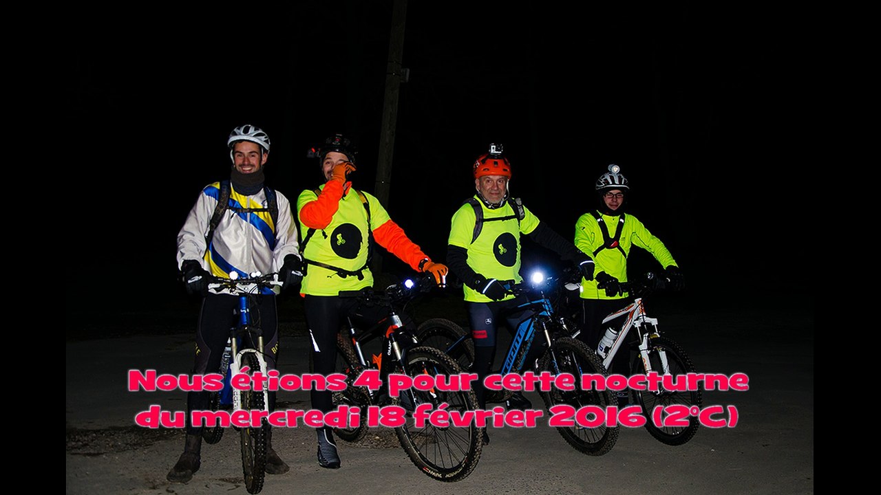 Nocturne VTT du mercredi 17 février 2016