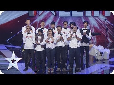 No Brainer, Judges Directly Say YES! To PHP Percussion - AUDITION 4 - Indonesia's Got Talent [HD]