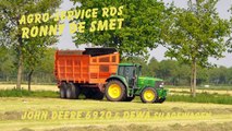 John Deere 7550 ProDrive Agro Service RDS gras hakselen