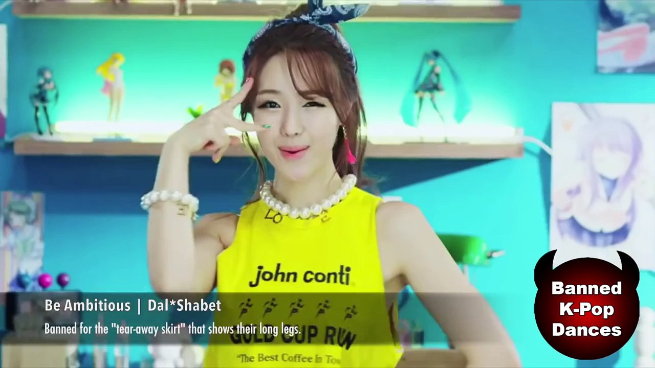 K-Pop 22 MV bị cấm do quá khiêu khích