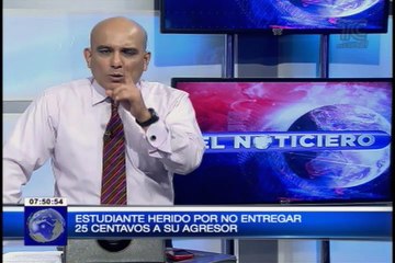 Estudiante herido por no entregar 25 centavos a su agresor