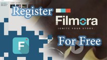 How to Register Wondershare Filmora for Free